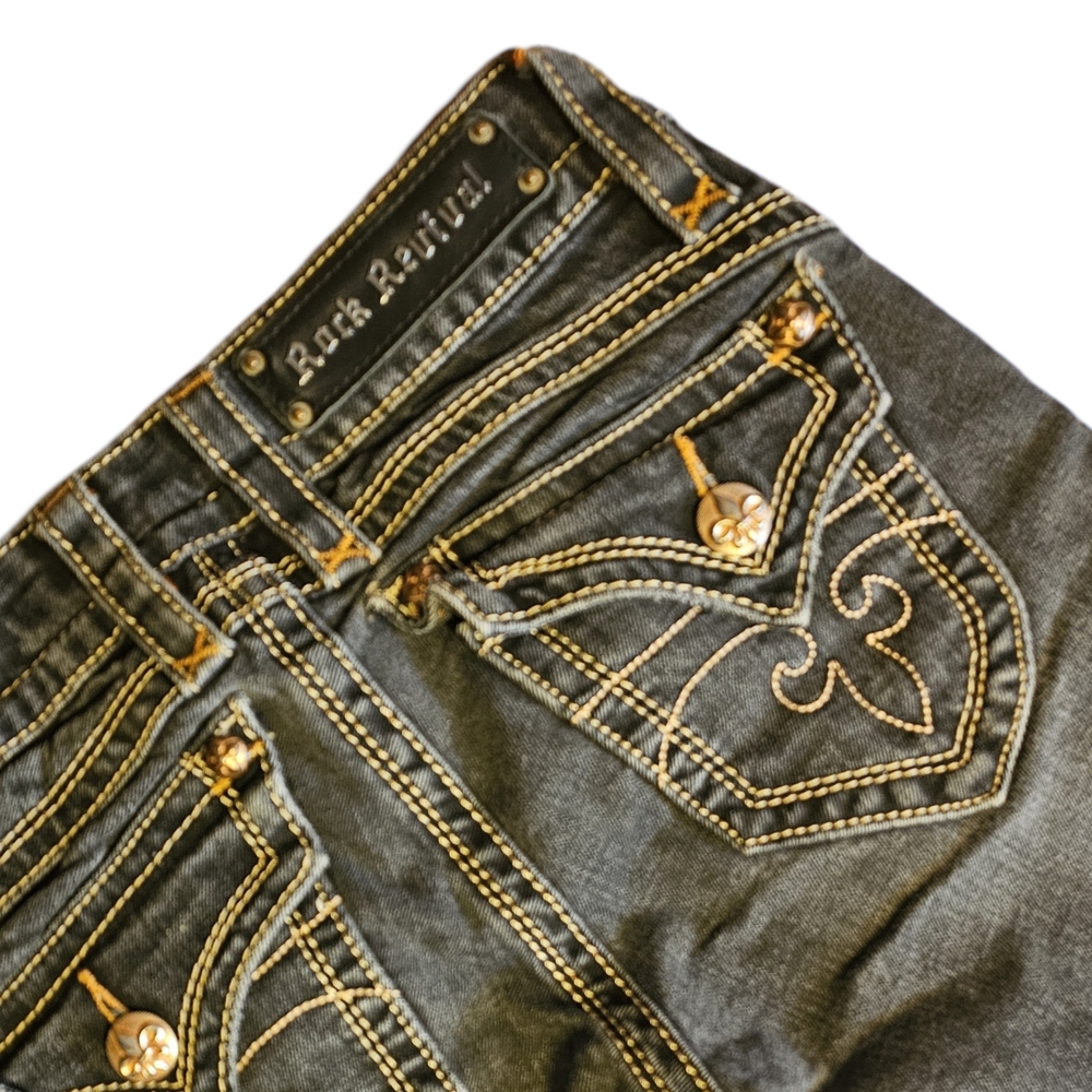 Rock Revival Women's Boot Cut Jeans - Black - Picture 2 of 5